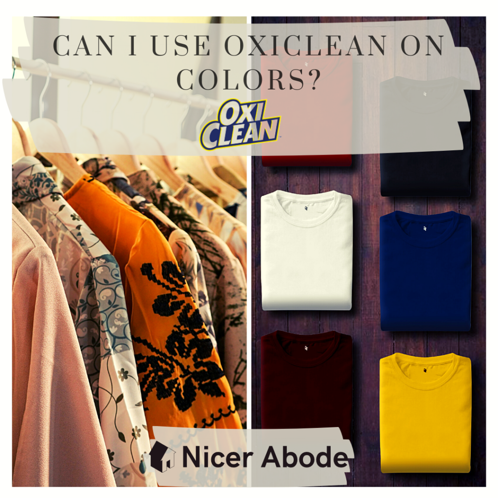 can i use oxiclean on colors