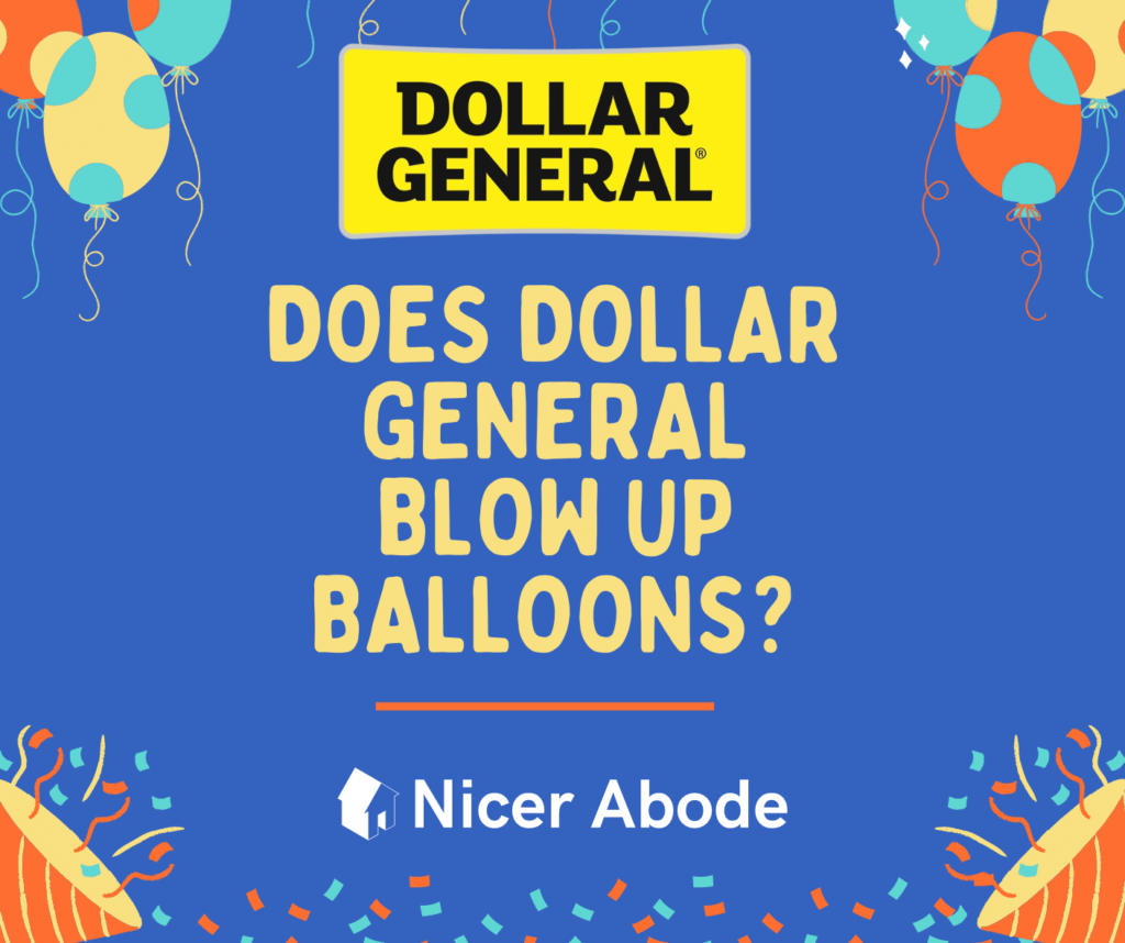 does dollar general blow up balloons