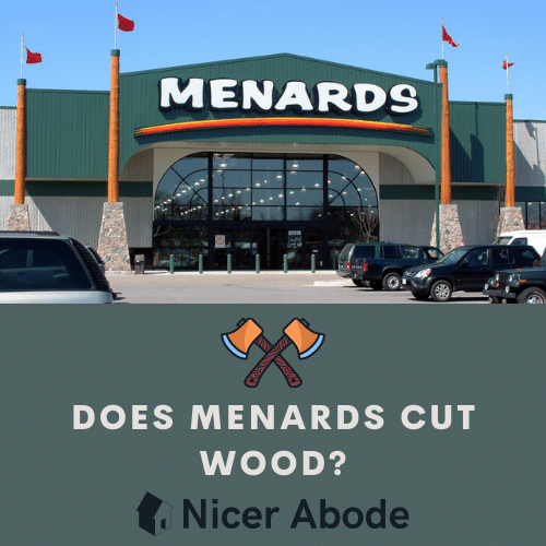 does menards cut wood?