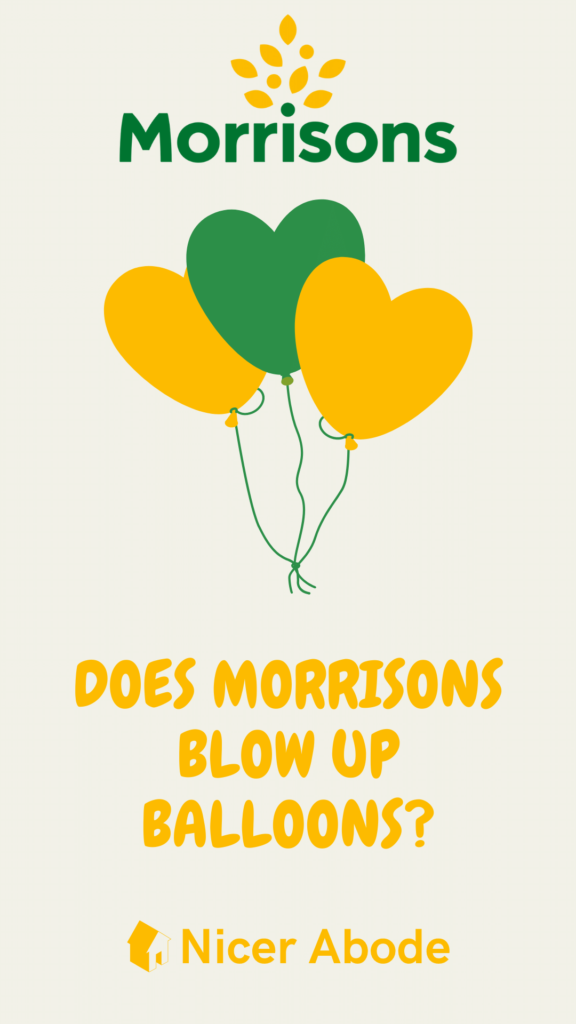 does morrisons blow up balloons