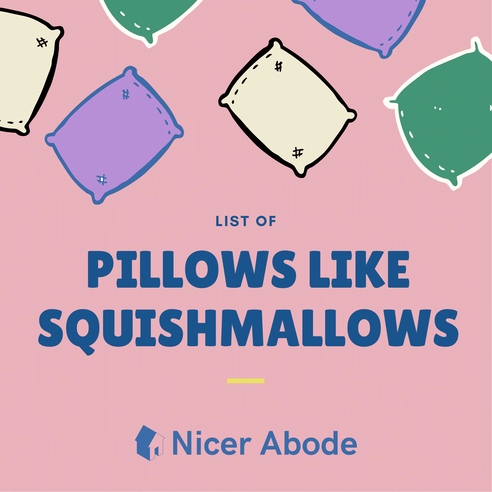pillows like squishmallows